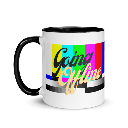 Going Offline Mug with Color Inside